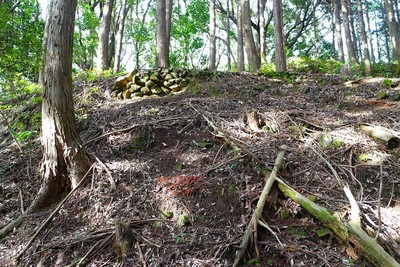 ２郭城塁の石積