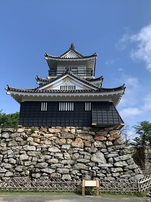 野面積みの浜松城