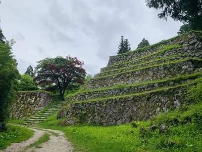 岩村城の六段壁