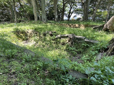 要害二の丸の用水槽