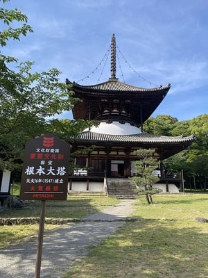 根来寺　大毘盧舎那法界体性塔(大塔)