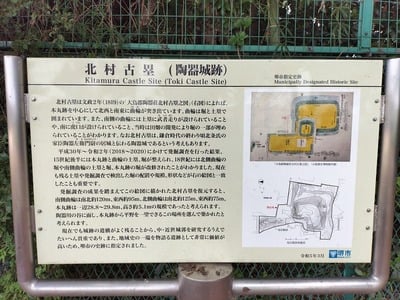 公園内の案内板