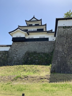 小峰城で最古の石垣です。