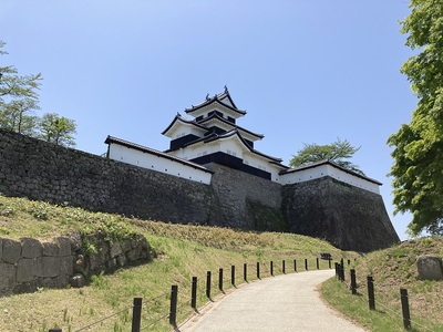 矢之門から見る三重櫓