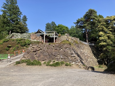 本丸跡石垣