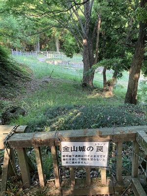 金山城の罠