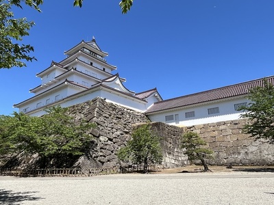 天守閣(笠間稲荷神社側より)