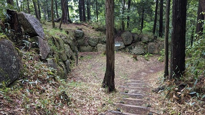 郭Ⅰの桝形虎口