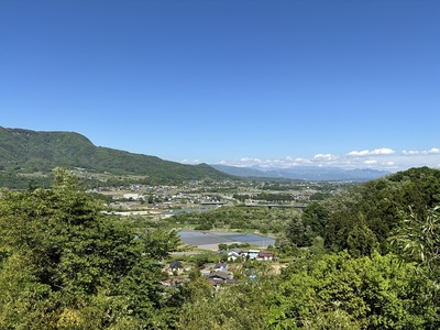 三峰山と赤城山