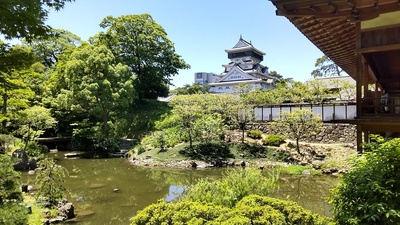 小倉庭園から