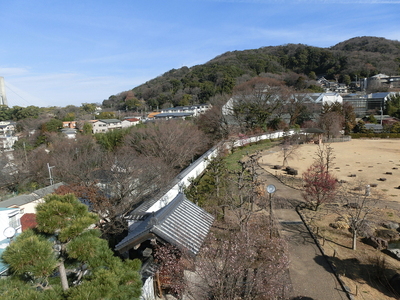 櫓台からの風景