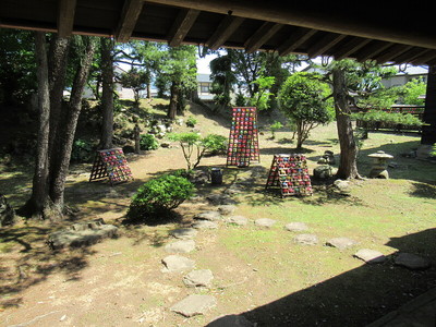 外堀の土居（武家屋敷旧田村家）