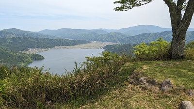 余呉湖遠景