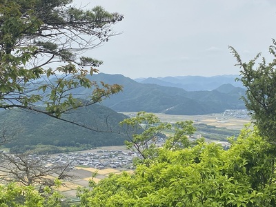 見張り櫓跡からの眺望