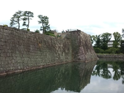 天守閣跡の石垣