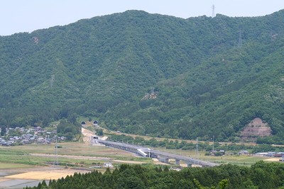 大塩城 展望広場からの眺望