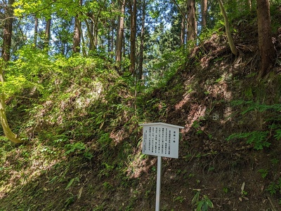 空堀り跡