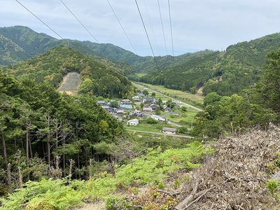 鉄塔からの眺望(北側)