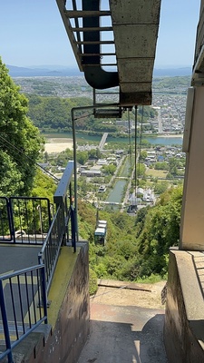 山頂駅からの眺め