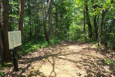 武衛山城 三の砦跡