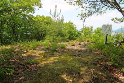 武衛山城 一の砦跡