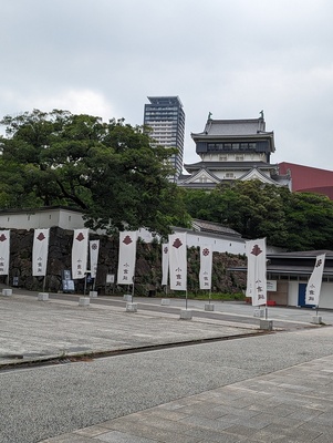 城テラス手前南側から