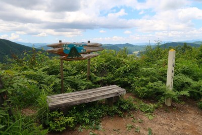 行司ヶ岳城 行司岳山頂