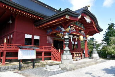 武蔵御嶽神社 拝殿