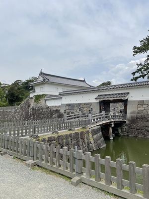 住吉橋と銅門