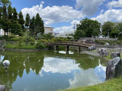 高槻城公園の復元庭園