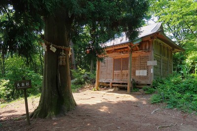 文殊山城 登山道 小文殊