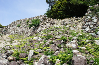 東南角石塁