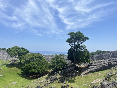 大隅郭から見た東シナ海