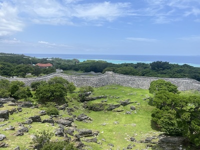 御内原から見た大隅