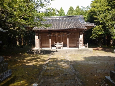 城跡の神社