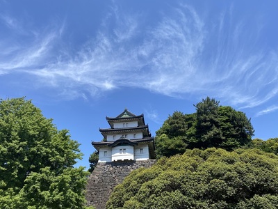 夏日の富士見櫓