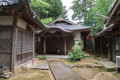 達城 かつての出城跡と思われる長応寺