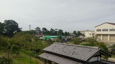 敷地内の駐屯地