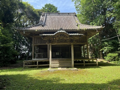 八幡神社のあるI郭