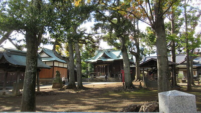 城址の烏山神社