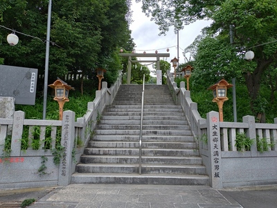 南東側登城口