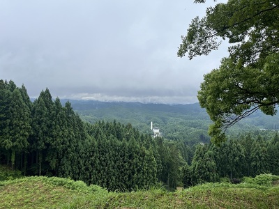 天守台から見た南の眺望