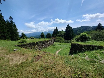 本丸跡からの景色