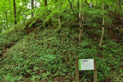 高山城　中段屋形