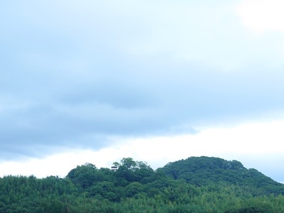 岡豊城　遠景