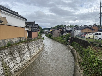 大橋から見た宇陀川