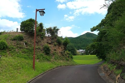 百地丹波城 北堀切跡