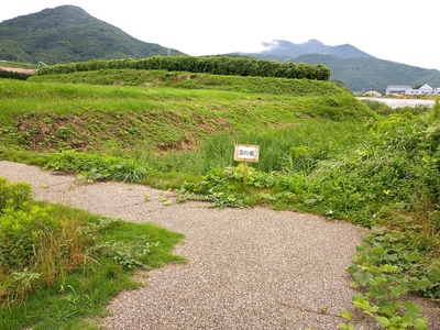 Ⅲの堀と土橋