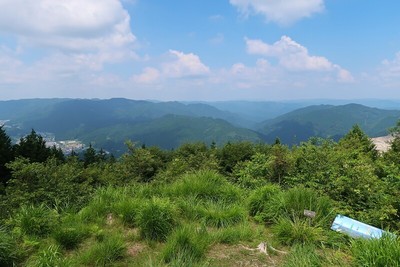 夏焼城 展望台からの眺望