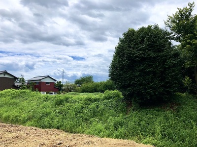 館跡北西の土塁